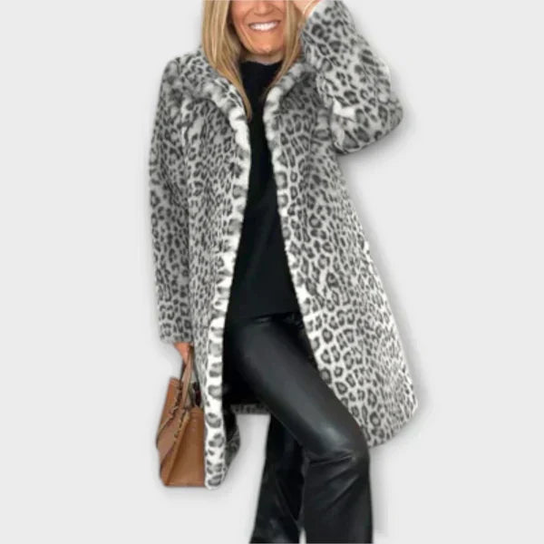 Leopard print coats