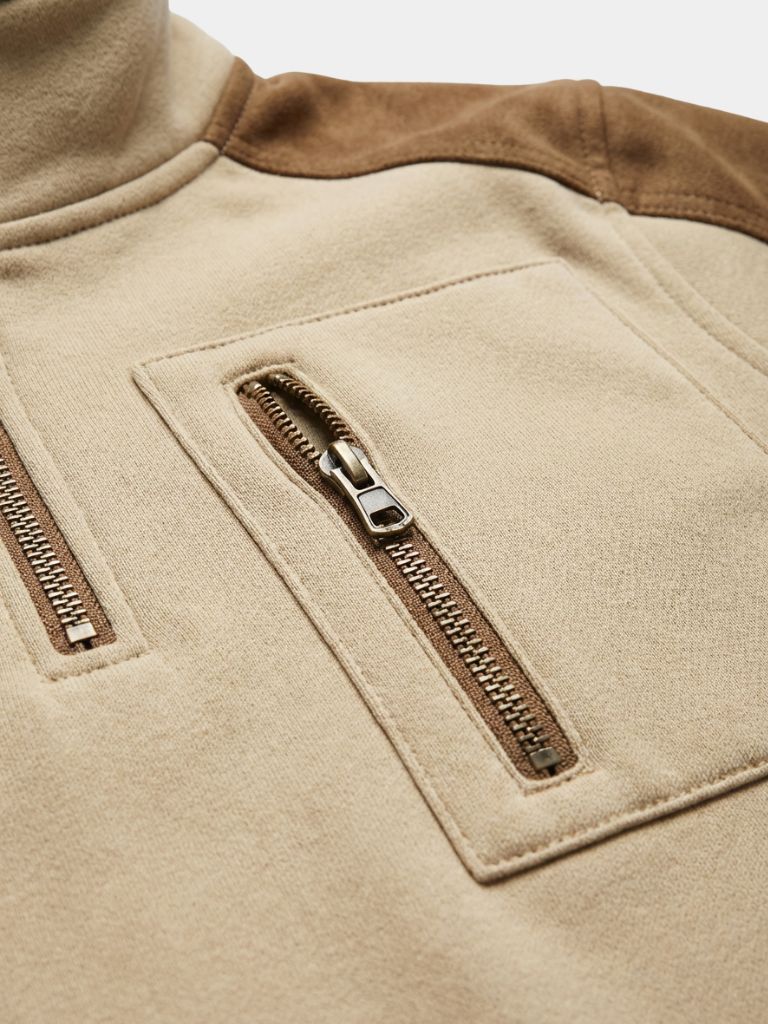 Urban Explorer High Collar Quarter Zip Pullover - Alder & Voss