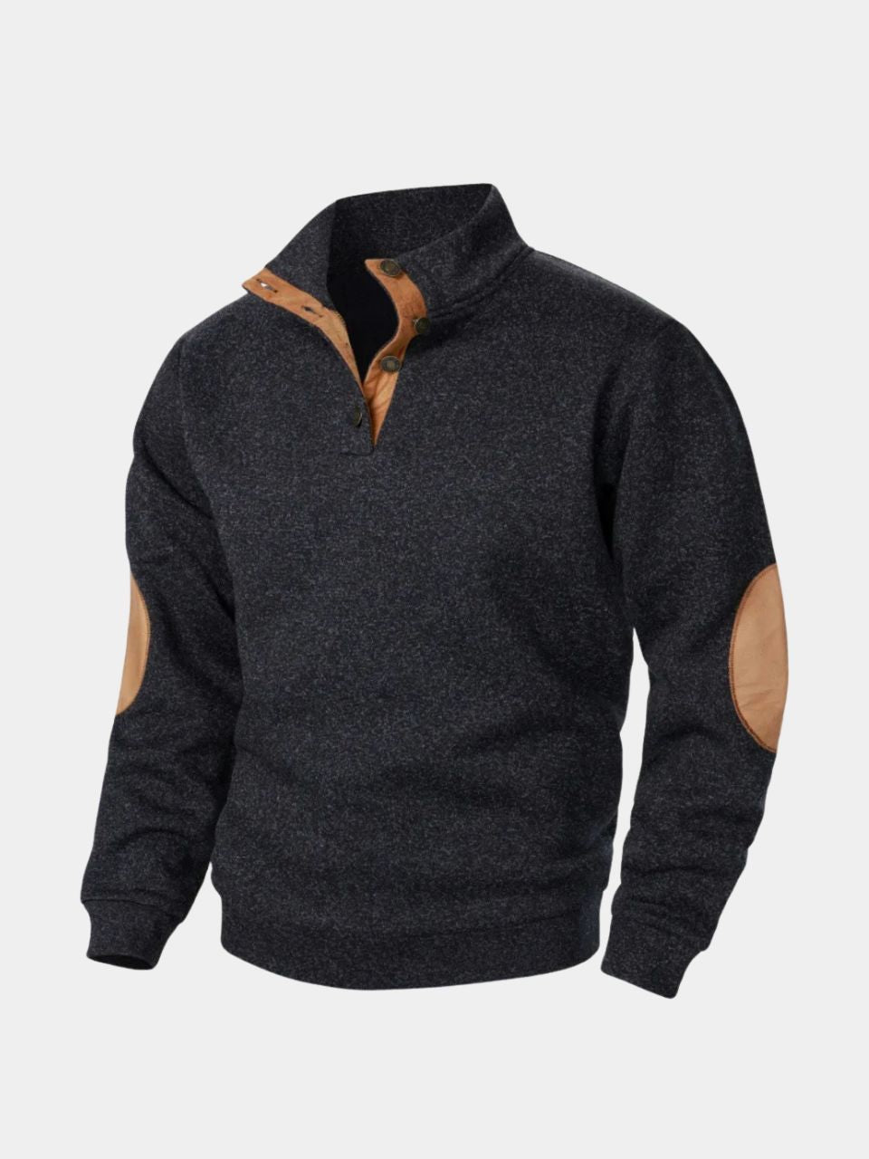 Lucien Heritage Elbow High Collar Pullover - Alder & Voss