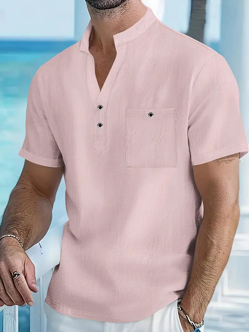 Lenoir™ | Elegant Short-Sleeve Shirt