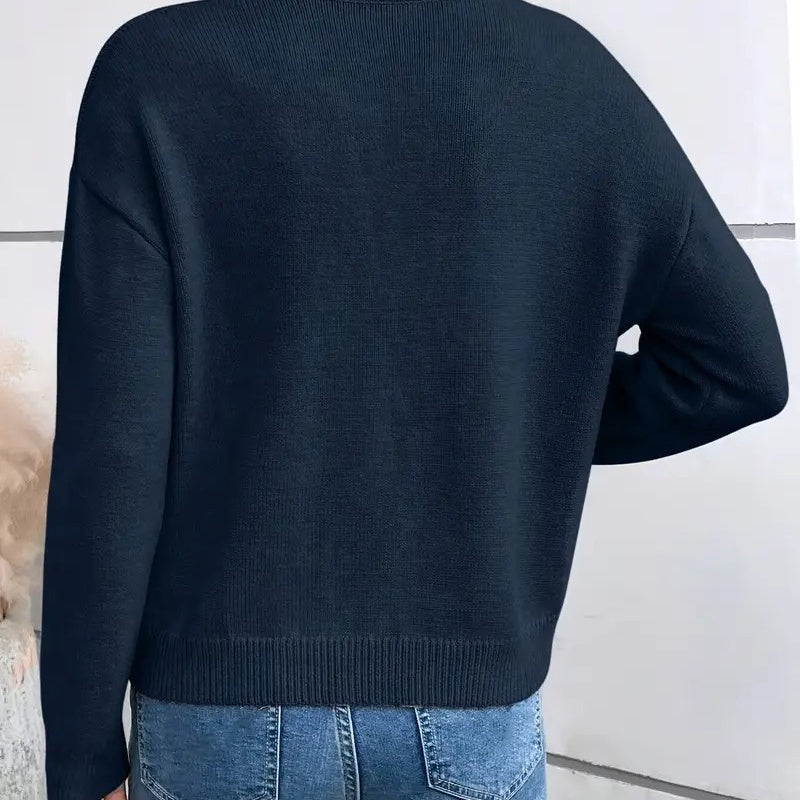 Elise™ | Knitted Sweater with Elegant Cut