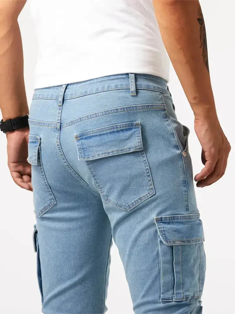 Jean Cargo Pants