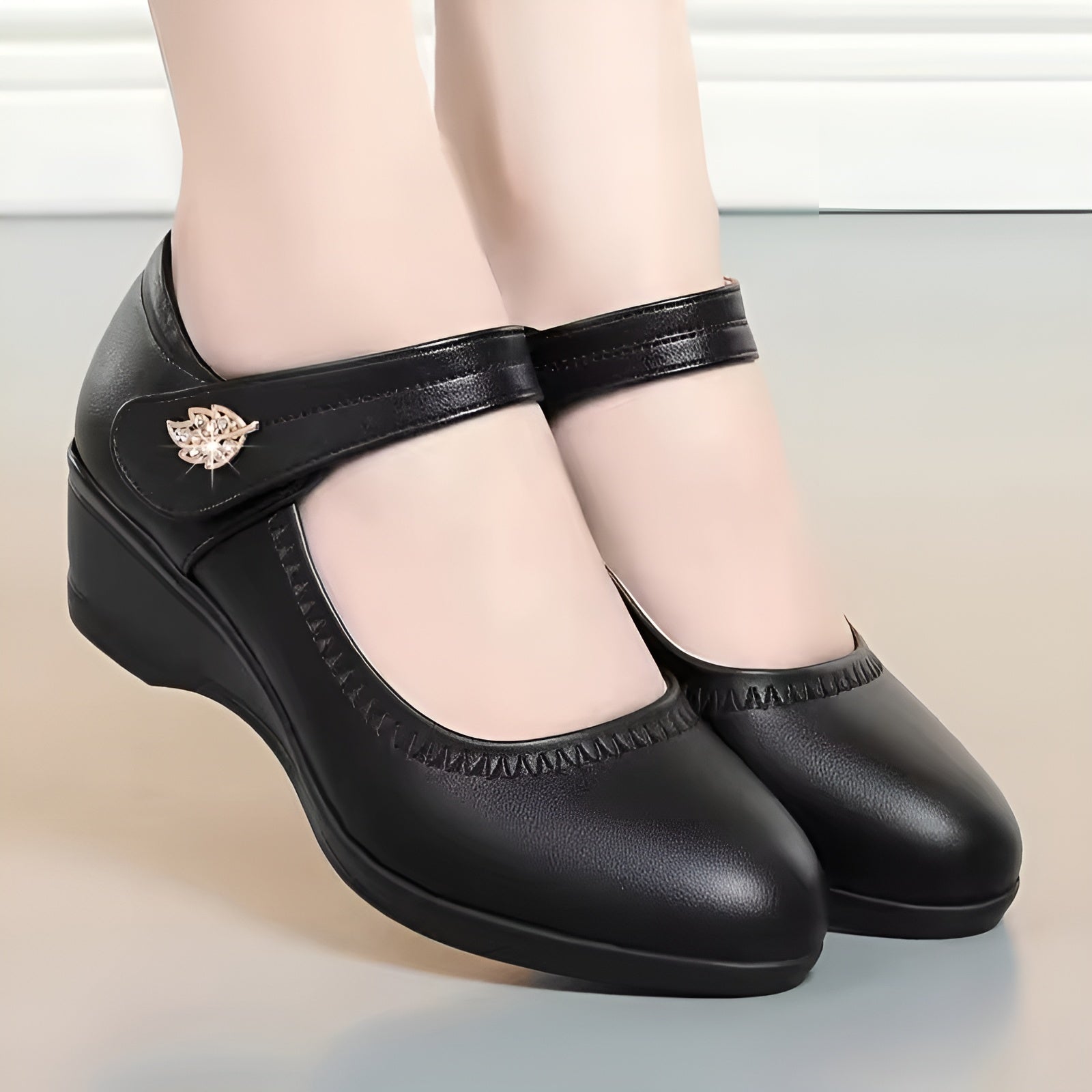 Leyla | Soft PU Leather Shoes