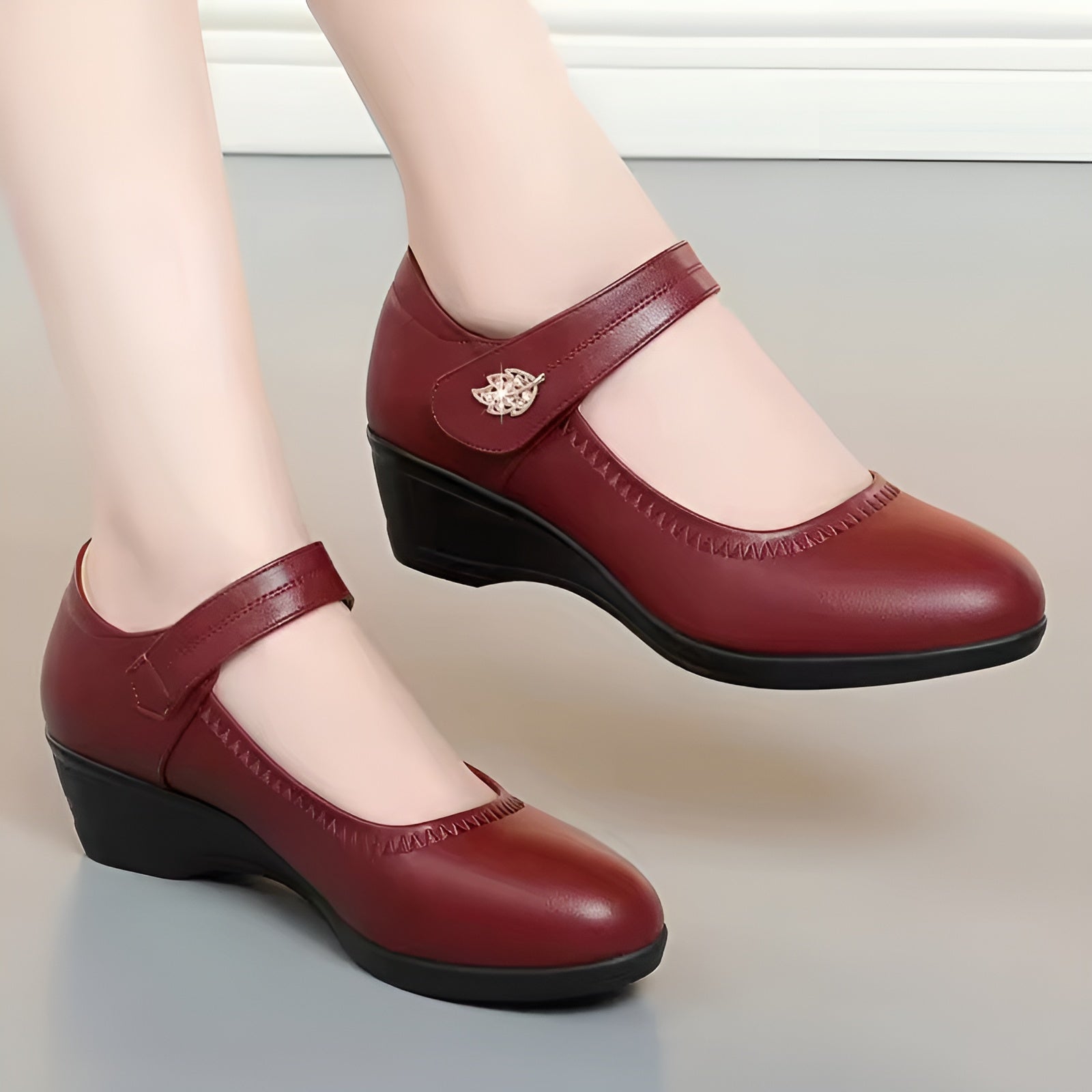 Leyla | Soft PU Leather Shoes