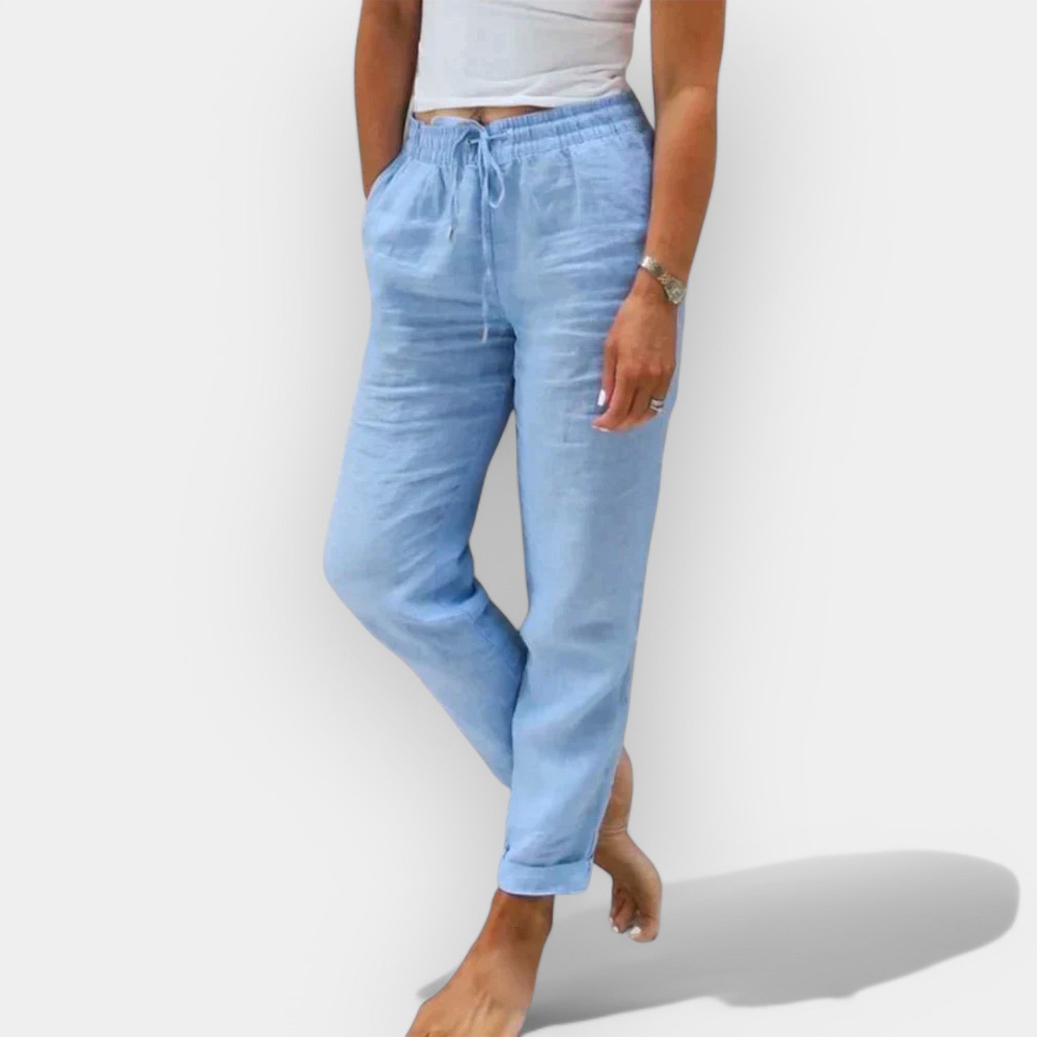 Lightweight Linen Summer Trousers