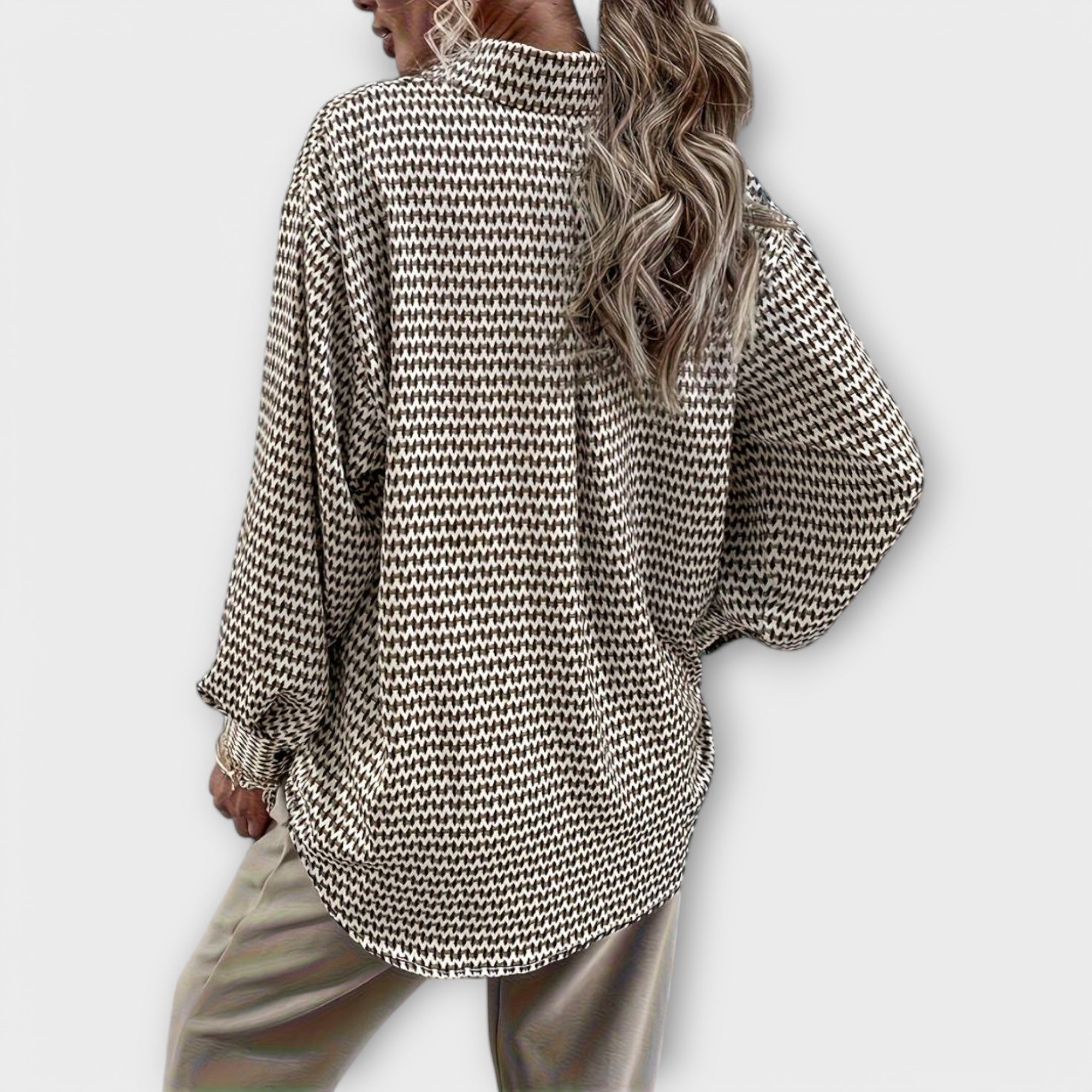 Ashley - Vintage long-sleeve blouse