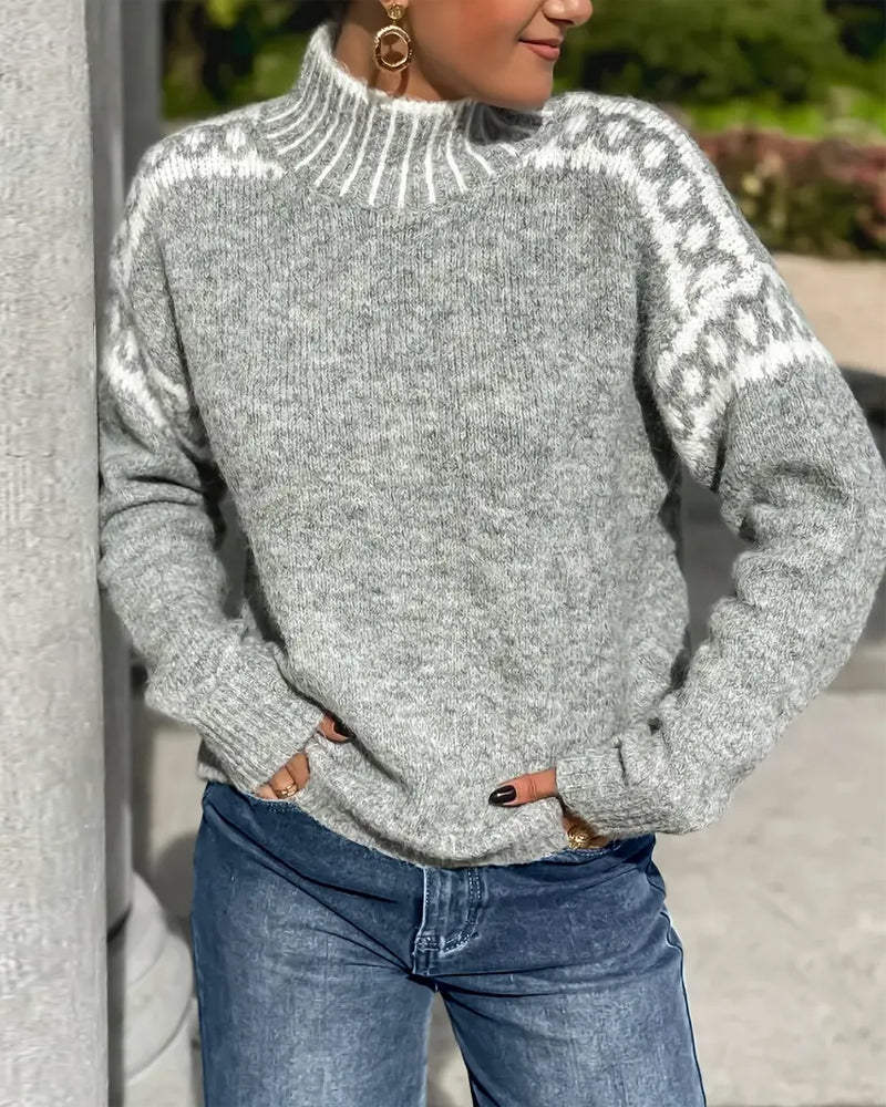 Rowan™ | Knitted Winter Sweater