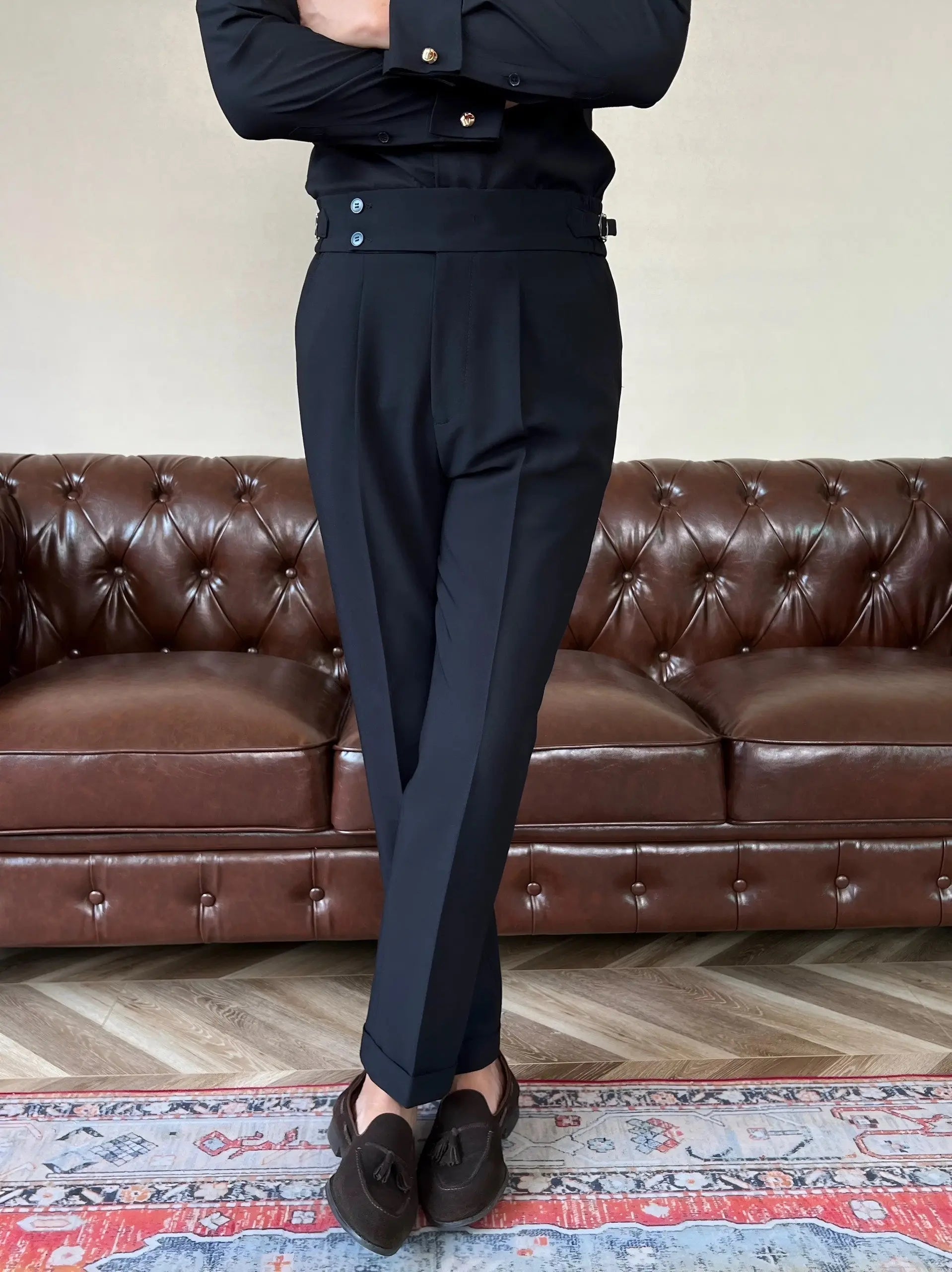 Classic Elastic Pants Sidetab Italia