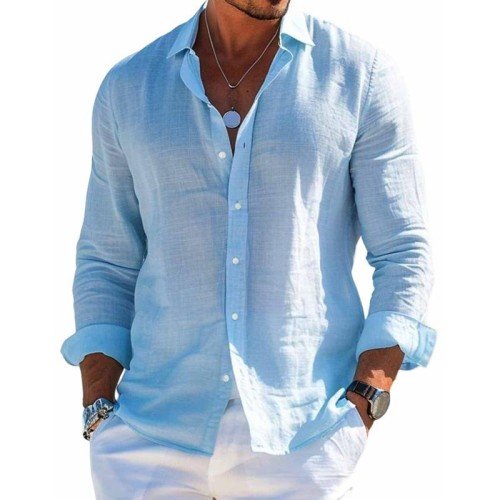 Lenoir™ - Elegant shirt made from breathable fabric