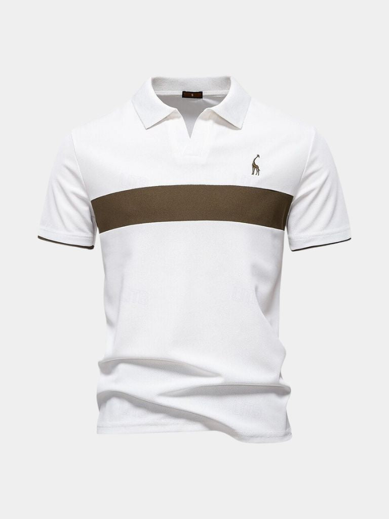 Savanna Striped Polo – Alder & Voss