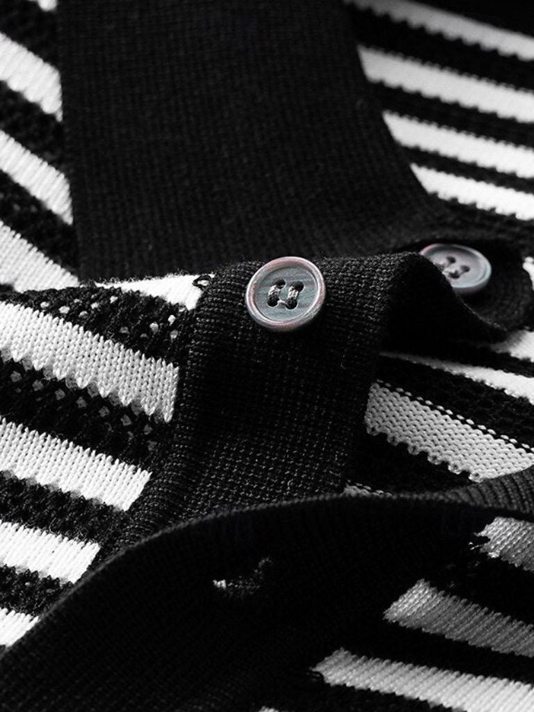 Classic Striped Polo - Alder & Voss