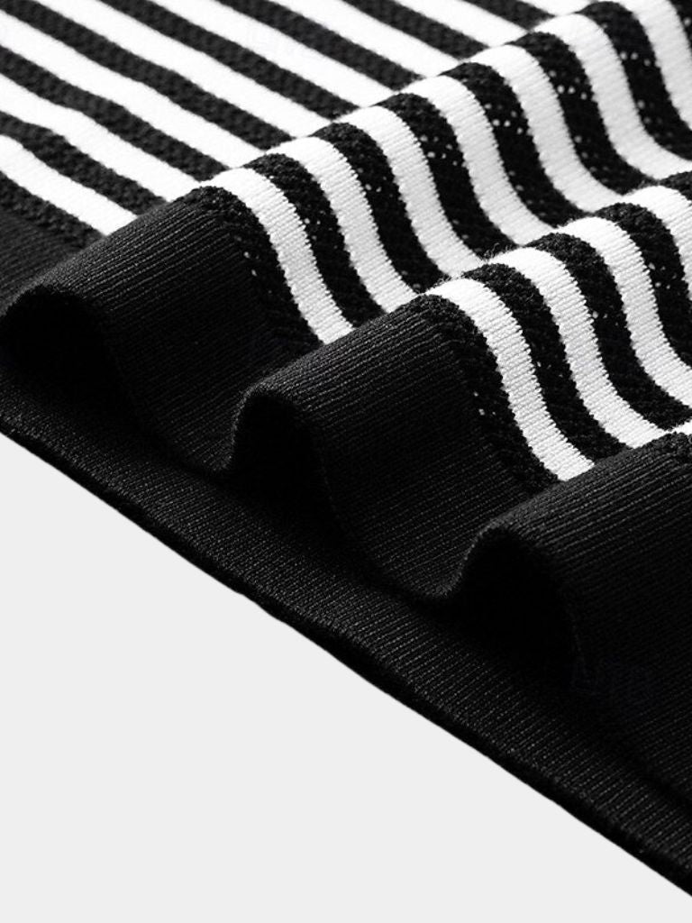 Classic Striped Polo - Alder & Voss