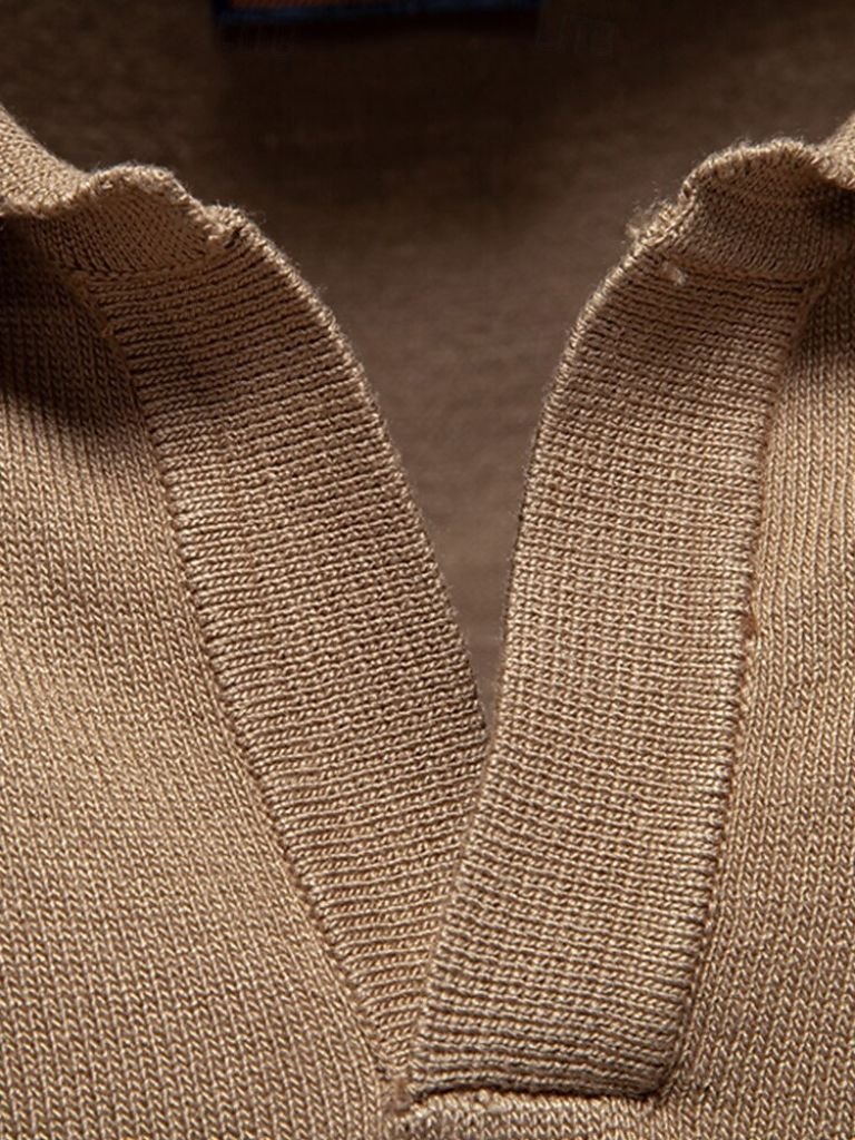 Tanned Velvet Polo – Alder & Voss