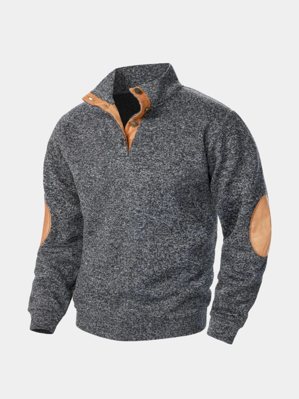 Lucien Heritage Elbow High Collar Pullover - Alder & Voss