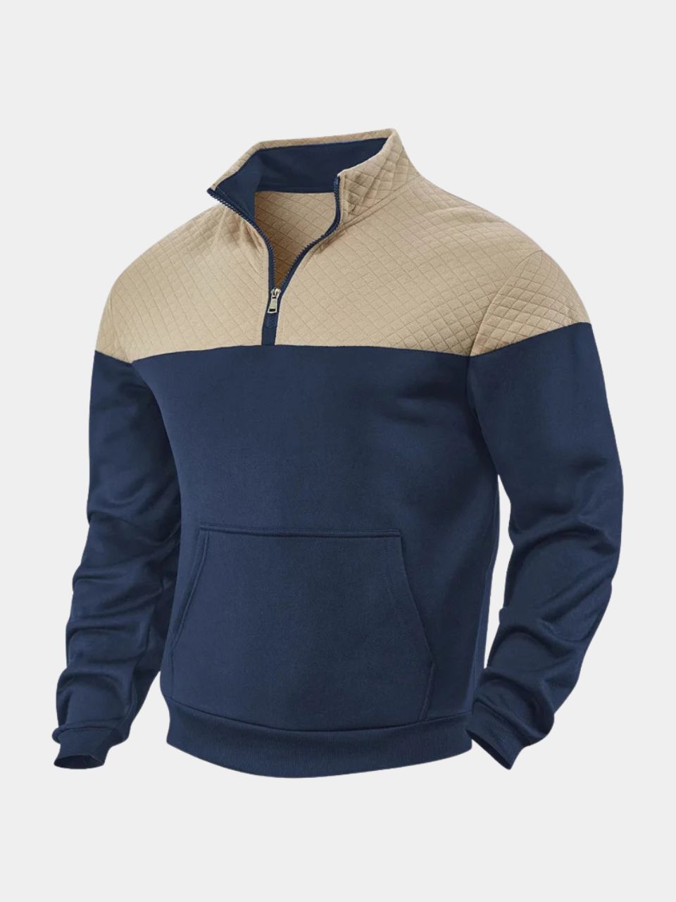 Cambridge Dual-Tone Winter Pullover - Alder & Voss