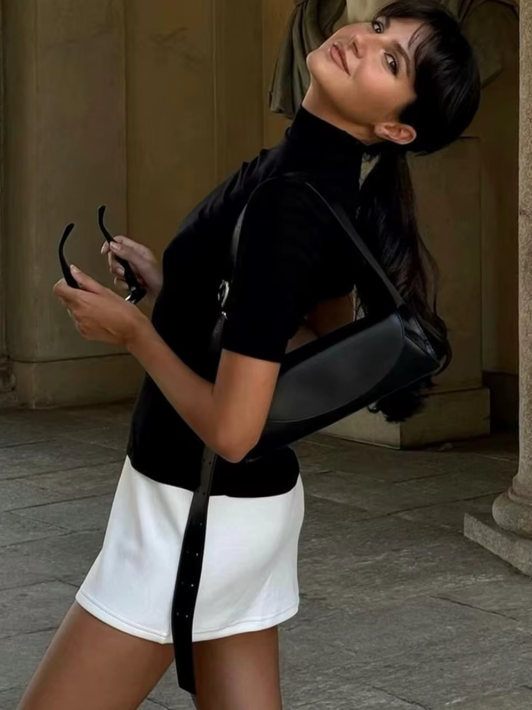 SCULPTED MINI DRESS VALENCIA