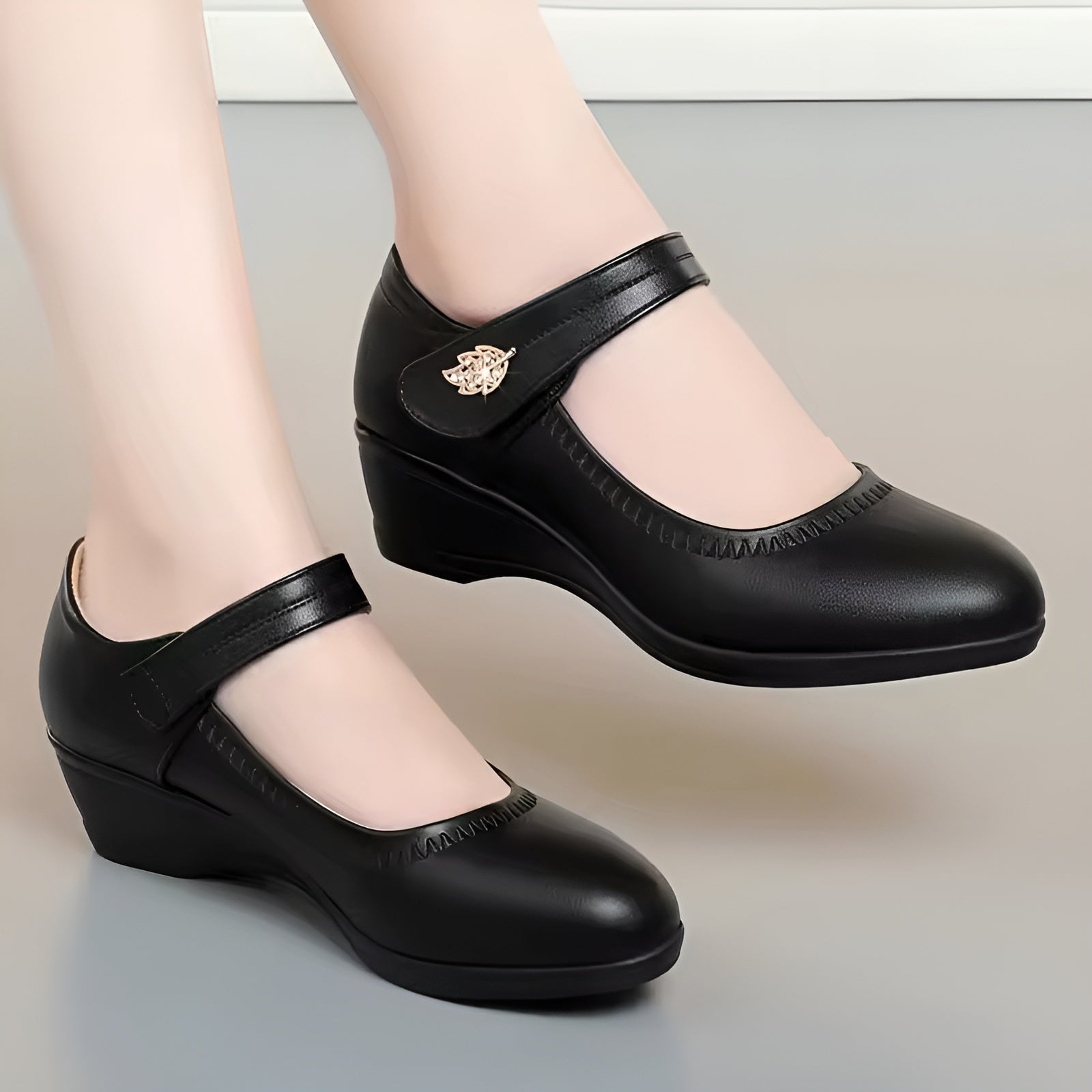 Leyla | Soft PU Leather Shoes
