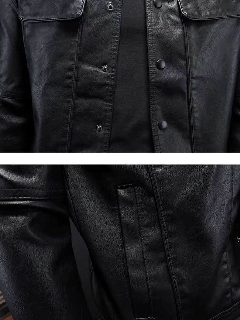 Bronze Rebel Leather Jacket – Alder & Voss