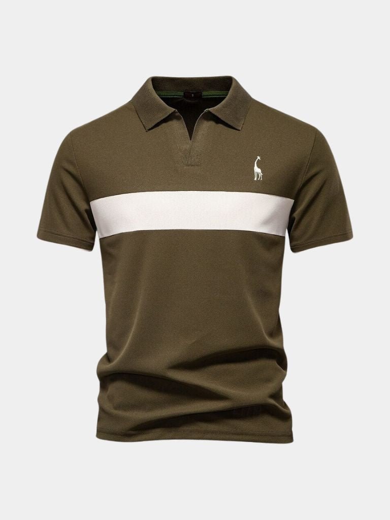 Savanna Striped Polo – Alder & Voss